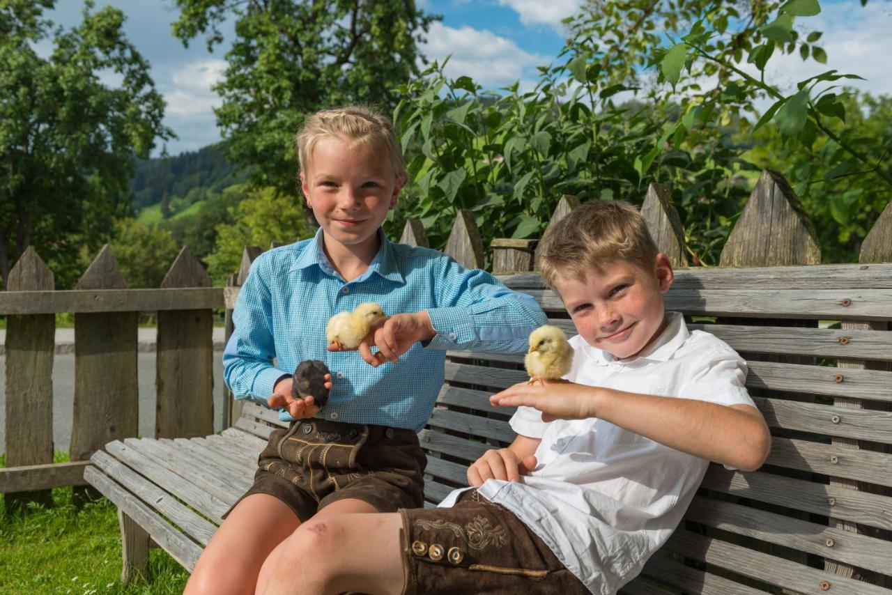 Hartlhof Urlaub Am Baby- Und Kinderbauernhof Niederau Zewnętrze zdjęcie